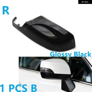 スバル 外側バックミラー ウィンカーランプ リアビューカバー アウトバック 15-18 XV 13-16 レガシィ フォレスター インプレッサ - 1　PC　B　Gloss　Black　R