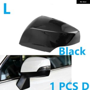 スバル 外側バックミラー ウィンカーランプ リアビューカバー アウトバック 15-18 XV 13-16 レガシィ フォレスター インプレッサ - 1　PCS　D　Black　L