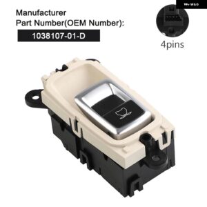 テスラ 1038107-01-D 1038107-02-C 電動パワードアロックオープニングスイッチ ボタン モデル X 103810701D 1 - 1038107-01-D