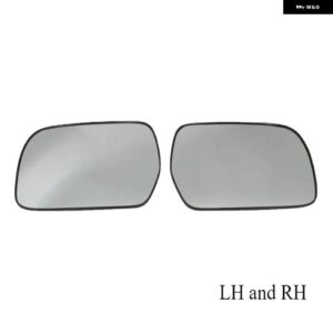 スバル アウトバックレガシィ 2010 2011 バックミラー サイドミラー ガラスドア ウイング レンズ 加熱 - 2　pcs　LH　and　RH