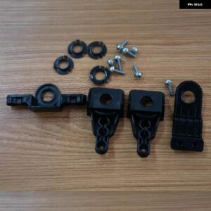 BMW 5シリーズ X5 X6 F15 F16 2014-2018 ヘッドライト リペアキット ブラケット プラスチック 固定爪 63117381444 - 4X right