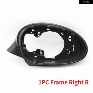 BMW サイドバックミラー フレーム カバー トリム ハウジング シェル加熱ガラス レンズ 3シリーズ E90 320I 325I 328I 330I 2005-2008 - 1PC Frame Right R