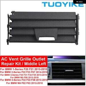 BMW フロントミドルセンター AC ベント グリル クリップスライダーリペアキット 1 2 3 4シリーズ F20 F22 F30 F31 F35 F32 F36 M3 M4 F80 F82 - Middle Left