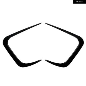 BMW 3シリーズ G20 G21 LCI 330I M340I M スポーツ 06.2023-UP フロント バンパー サイド エアベント トリム フォグライト インテーク フレーム カバー - Glossy Black
