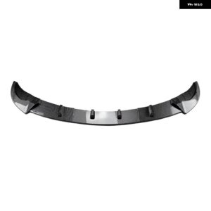 BMW 5シリーズ F10 2011-2014 スタンダード バージョン フロント バンパー スポイラー リップカーボンルック/グロスブラックアンダースプリッター - Carbon Fiber Look