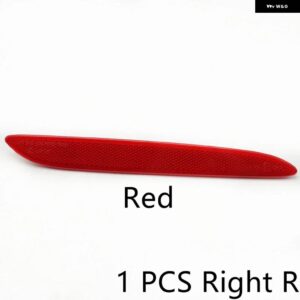ジャガー 赤イエローリア バンパー サイド リフレクター ランプマーカー トリム XJ XJL XJR 2010-2017 - 1 PCS Red Right