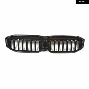 BMW フロントキドニー グリル 3シリーズ G20 G21 G28 2023 2024 LCI 320I 325I 330I 車アッパー バンパー フードメッシュ グリル カメラ穴 - Single Slat Style