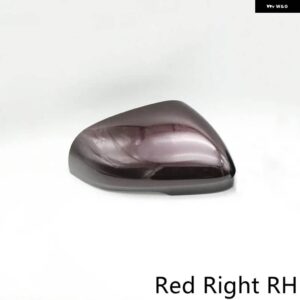 ジャガー XF XJ 2011-2019 サイドバックミラー カバー カーボンメッキ ウイング ミラー キャップ - Red Right RH