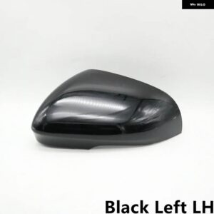 ジャガー XF XJ 2011-2019 サイドバックミラー カバー カーボンメッキ ウイング ミラー キャップ - Black Left LH