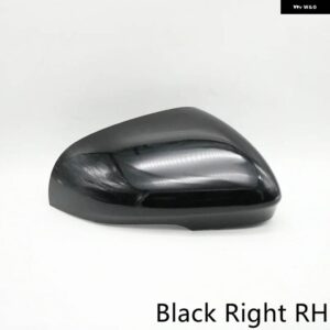 ジャガー XF XJ 2011-2019 サイドバックミラー カバー カーボンメッキ ウイング ミラー キャップ - Black Right RH