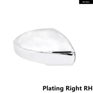 ジャガー XF XJ 2011-2019 サイドバックミラー カバー カーボンメッキ ウイング ミラー キャップ - Plating Right RH