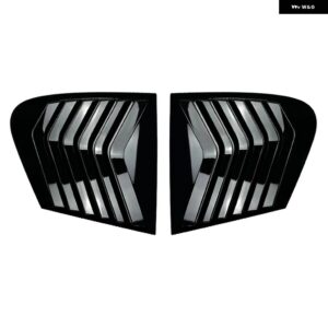 BMW 1シリーズ F20 F21 118I 120I 125I M135I ハッチバック 2011-2021 リアウィンドウシャッター トリム カバー サイド フロントガラス シェード ブラインド - Glossy black