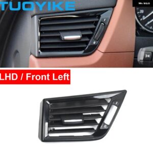 BMW LHD 車フレッシュ エアコン ベント グリル アウトレット パネル カバー 交換左右中央 AC トリム X1 E84 10-16 マットブラック - Polished Front Left
