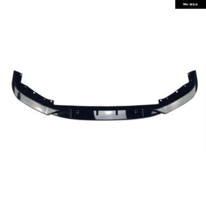 BMW フロント バンパー スポイラー リップ 5シリーズ G30 2017-2019 525I 530I デラックス スタイル グロスブラック/カーボンルック車スプリッターブレード - Glossy Black