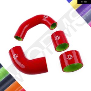 スバル 1997 1998 インプレッサ WRX STI GC8 EJ20 VER 3 4 シリコンインタークーラーブーストホース チューブ キ - Red