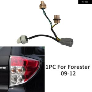スバル リア ブレーキライト ワイヤーソケットテールランプ配線 ハーネス プラグ ケーブル XV フォレスター アウトバック - For　Forester　09-12