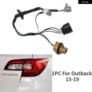 スバル リア ブレーキライト ワイヤーソケットテールランプ配線 ハーネス プラグ ケーブル XV フォレスター アウトバック - For　Outback　15-19