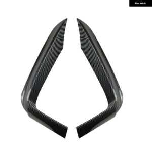 BMW 4シリーズ F32 F33 F36 420I 428I 435I 440I M スポーツ 2014-2020 フロント バンパー サイド エアベント フォグライト フードスプリッターカバー - Carbon Fiber Look