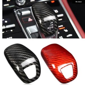 ポルシェ ギア シフト ノブカバー トリム パナメーラ 2017-2022 ブラックカーボン - black