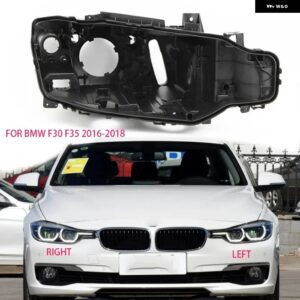 BMW F30 F35 2016-2018 LED ヘッドライト ハウジング F35 ライト ボックス ランプ ハウジング プラスチック ヘッドライト シェルベース ヘッドライト - 1x Left