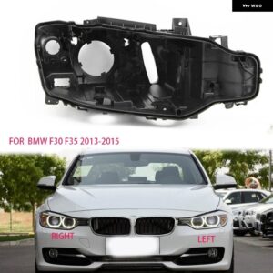 BMW F30 2013-2015 キセノン ヘッドライト ハウジング F30 ライト ボックス ランプ ハウジング プラスチック ヘッドライト シェルベース ヘッドライト - 1 Pair