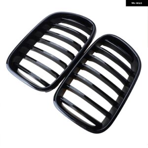 BMW X3 F25 2010-2013 フロント バンパー キドニー グリル レーシング グリル 吸気 ラジエーター ガードシングルデュアルスラット - Single Slat