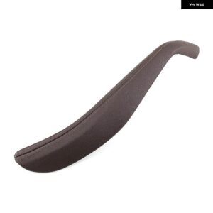 BMW 1個 インテリアドアプルハンドルカバー 革シェル 5シリーズ G30 G31 G38 F90 M5 2018-23 - left mocha