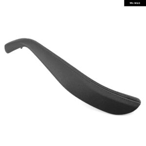 BMW 1個 インテリアドアプルハンドルカバー 革シェル 5シリーズ G30 G31 G38 F90 M5 2018-23 - Right- Black