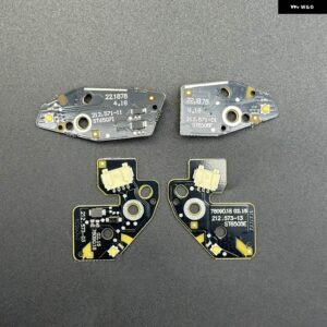 ポルシェ ホワイトライト カイエン 2018-2023 ヘッドライト DRL チップ バラスト 回路基板光源ボードチップ - 4X left