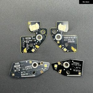 ポルシェ ホワイトライト カイエン 2018-2023 ヘッドライト DRL チップ バラスト 回路基板光源ボードチップ - 4X right