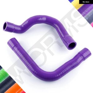 BMW 1992-1998 E36 318I 318TI 318IS シリコン ラジエーター ホース パイプ キット 1993-97 - Purple