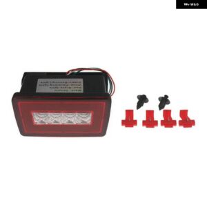 スバル LED リアフォグ リバースライト インプレッサ WRX/STI 2011-2020 赤/黒テール トランク 信号 電球 ブレーキパイロ - red　lens