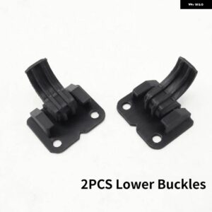 ポルシェ フロントシートバッククリップ上部アンダーバックルリペアキット カイエン 955 957 2003-2010 - 2PCS Lower Buckles