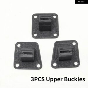 ポルシェ フロントシートバッククリップ上部アンダーバックルリペアキット カイエン 955 957 2003-2010 - 3PCS Upper Buckles