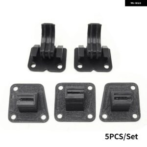 ポルシェ フロントシートバッククリップ上部アンダーバックルリペアキット カイエン 955 957 2003-2010 - 5PCS- Set