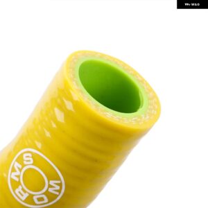 スバル UPRATED シリコンホースキット WRX STI 誘導ホース BOV 99081AA081 - Yellow