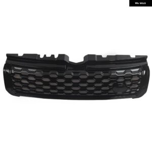 ランドローバー グリル レンジローバー EVOQUE 2010-18 ブラック/フロント グリル バンパー フードメッシュ - black