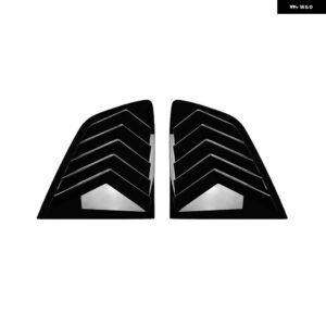 BMW リアルーバーウィンドウサイドシャッター X3 G01 IX3 28I 30I 35I 2018-24 + カバー トリム ステッカー エアベント - Gloss Black