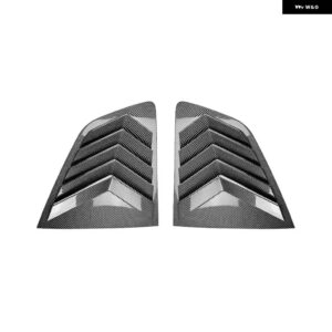 BMW リアルーバーウィンドウサイドシャッター X3 G01 IX3 28I 30I 35I 2018-24 + カバー トリム ステッカー エアベント - Carbon Look