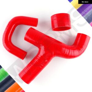 スバル インプレッサ GC8 STI WRX MK5 MK6 EJ20 VERS 5-6 1996-2000 シリコンインタークーラーターボホー - Red