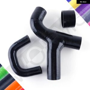 スバル インプレッサ GC8 STI WRX MK5 MK6 EJ20 VERS 5-6 1996-2000 シリコンインタークーラーターボホー - black