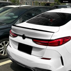 BMW M3 スタイル リア トランク スポイラー 2シリーズ F44 4ドアグランクーペ 216I 218I 220I 225I M235I 2020-2024 ルーフテール ウイング トリム - Gloss Black