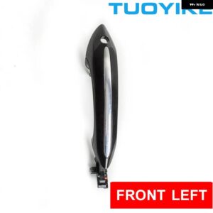 BMW 黒 外装 コンフォートアクセスドアハンドル WITHLED インジケータライト 5/GT/6/7-シリーズ F10 F18 F07 F06 F12 F01 F02 51217231931 - LHD Front Left