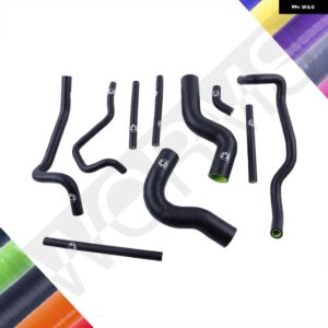 スバル インプレッサ WRX STI GC8 GF8 EJ20 VER 1 2 1992-1995 1993 1994 シリコン ラジエーター - Matt　Black
