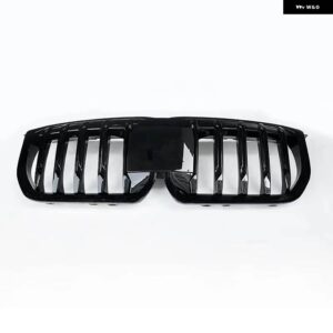 BMW X1 U11 U12 2023 2024 M スポーツ 20I 20D 23I 25I シングルスラット スタイル フロント グリル キドニー グリル 黒アッパー バンパー フードメッシュ - Single Slat Style
