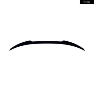 BMW リア トランク スポイラー ルーフ ウイング グロスブラック トリム M4 スタイル F30 F35 F80 316D 318I 320I 330I 325I 320D 340I M3 2012-2019 - Gloss Black