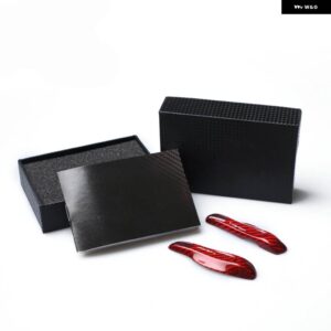 ポルシェ カイエン 92A パナメーラ 970 ボクスターケイマン 981 カレラ 911 991 マカン カーボン自動リモートスマートキー FOB - red