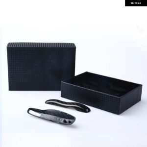 ポルシェ カイエン 92A パナメーラ 970 ボクスターケイマン 981 カレラ 911 991 マカン カーボン自動リモートスマートキー FOB - black