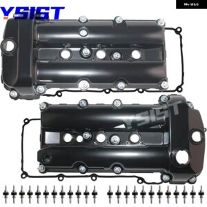ジャガー アルミ左/右 エンジン バルブ カバー XE XF XJ X タイプ 2.5L S タイプ 3.0 C2C34692 C2C38781 - A Pair