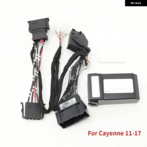ポルシェ 自動パワーウィンドウ サンルーフ ガラスリフターバックミラー 折りたたみ ケーブル テールゲート閉じる モジュール カイエン マカン パナ - For Cayenne 11-17